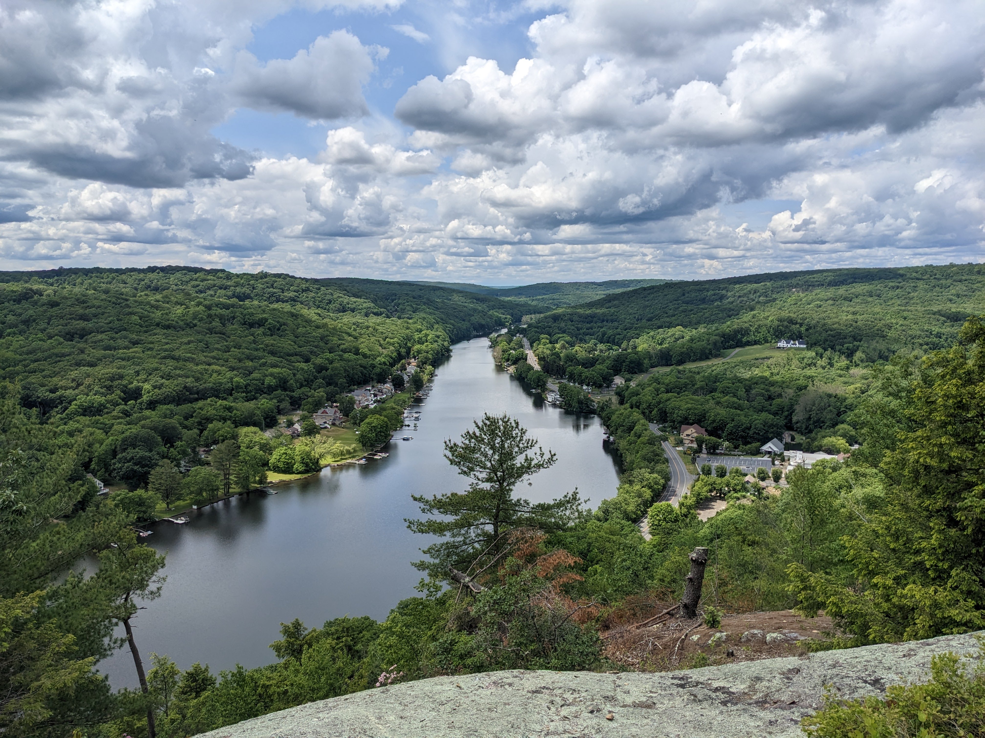 Housatonic River valley view